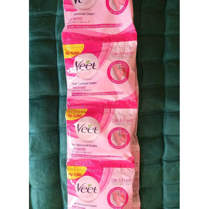 veet hair removal cream sachet 15g