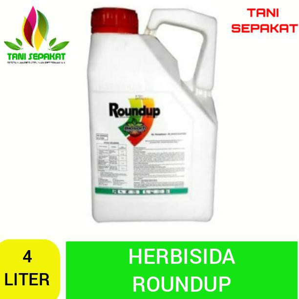 Produk Unggulan] Herbisida Roundup 4 Liter Pembasmi Rumput Ilalang