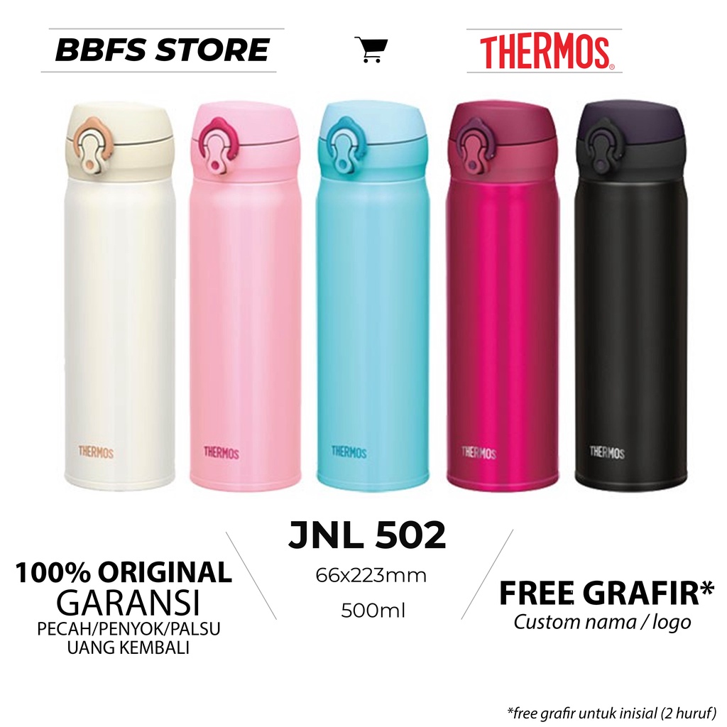 Jual Thermos One Push Tumbler Ultra Light Jnl 502 500ml Shopee Indonesia