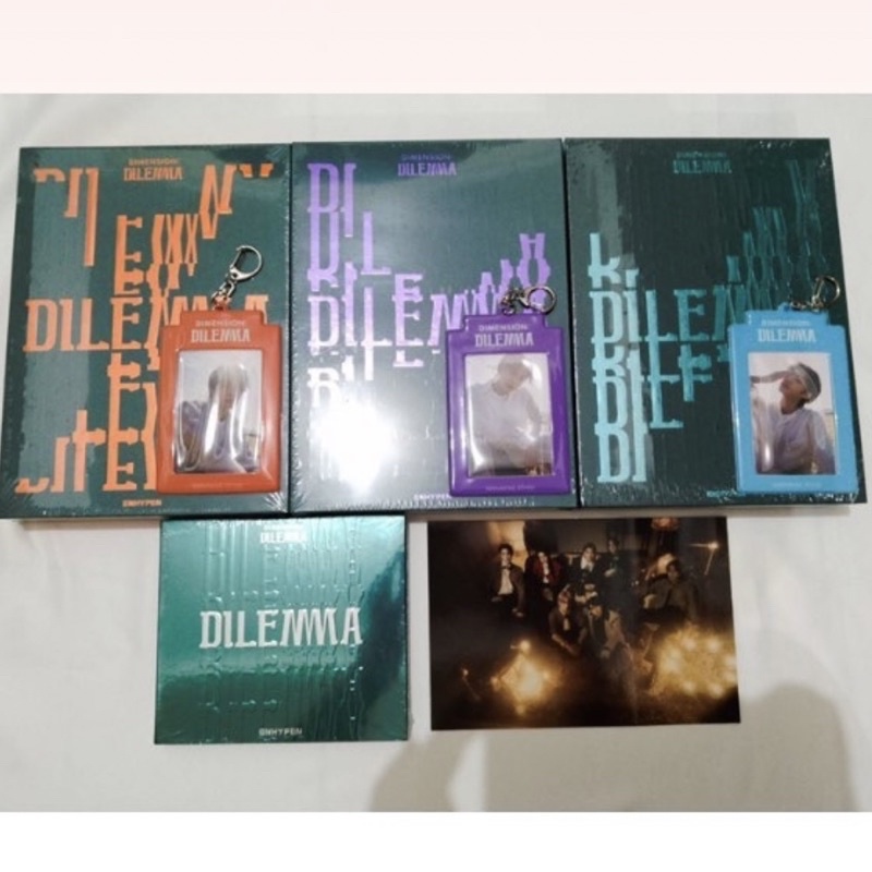 1st STUDIO ALBUM DIMENSION DILEMMA FULLSET ESSENTIAL SCYLLA ODYSSEUS CHARYBDIS READY STOCK