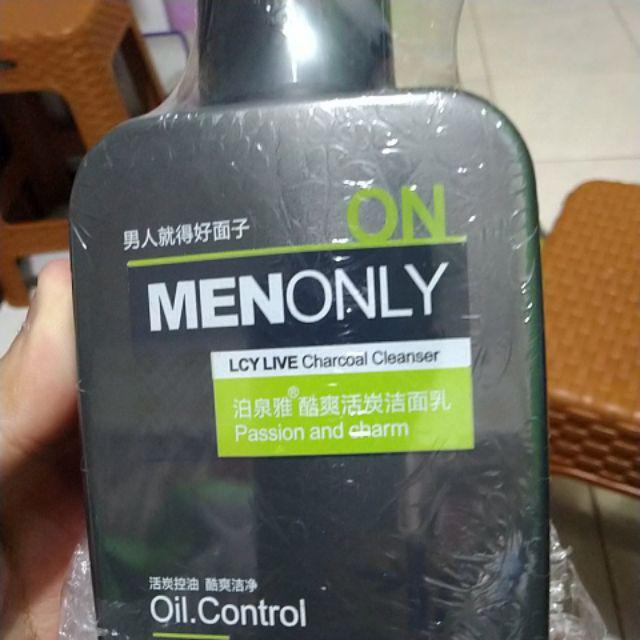 Bioaqua Sabun Cuci Muka Pria Bamboo Charcoal Oil Control 168g