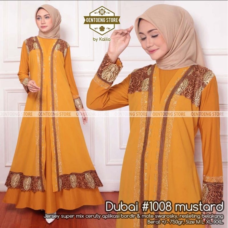 abaya turkey dubai 1008 original mewah super premium