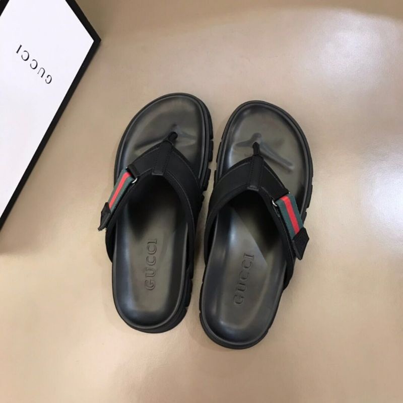 sandal pria jepit gucci gg gc sendal cowok branded New model mirror quality