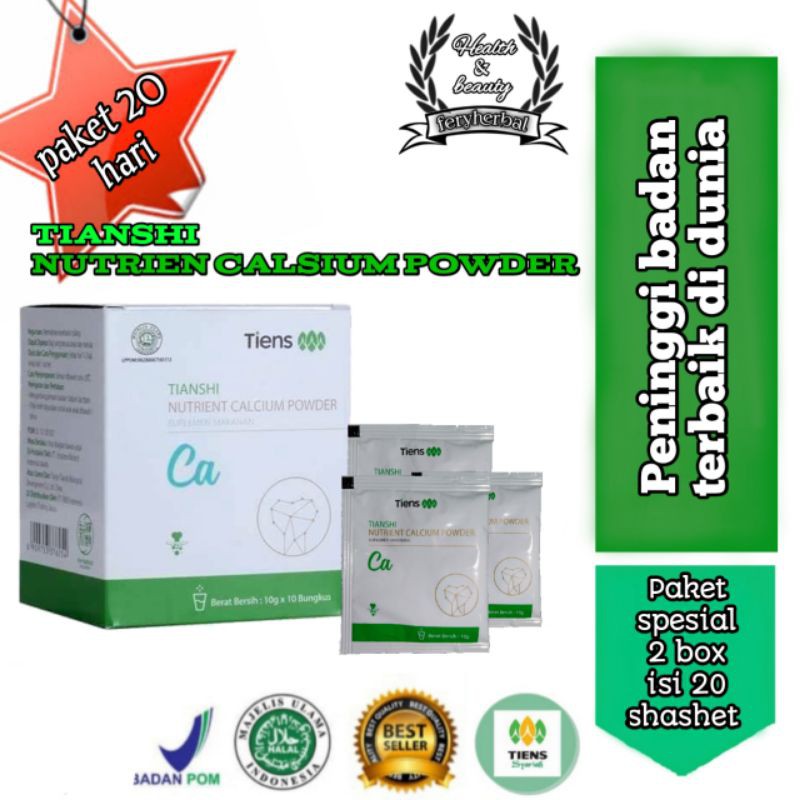 

Nutrien calsium powder Susu peninggi badan