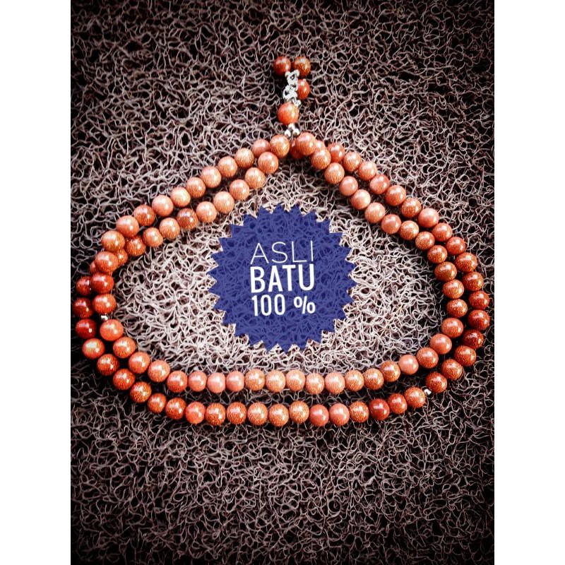 TASBIH BATU PASIR EMAS