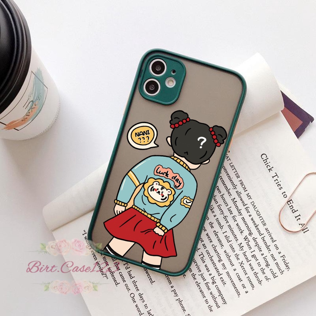 SOFTCASE DOVE HYBRID CUSTOM MINI CARTOON OPPO VIVO SAMSUNG REALME XIAOMI IPHONE INFINIX FOR ALL TYPE BC6633