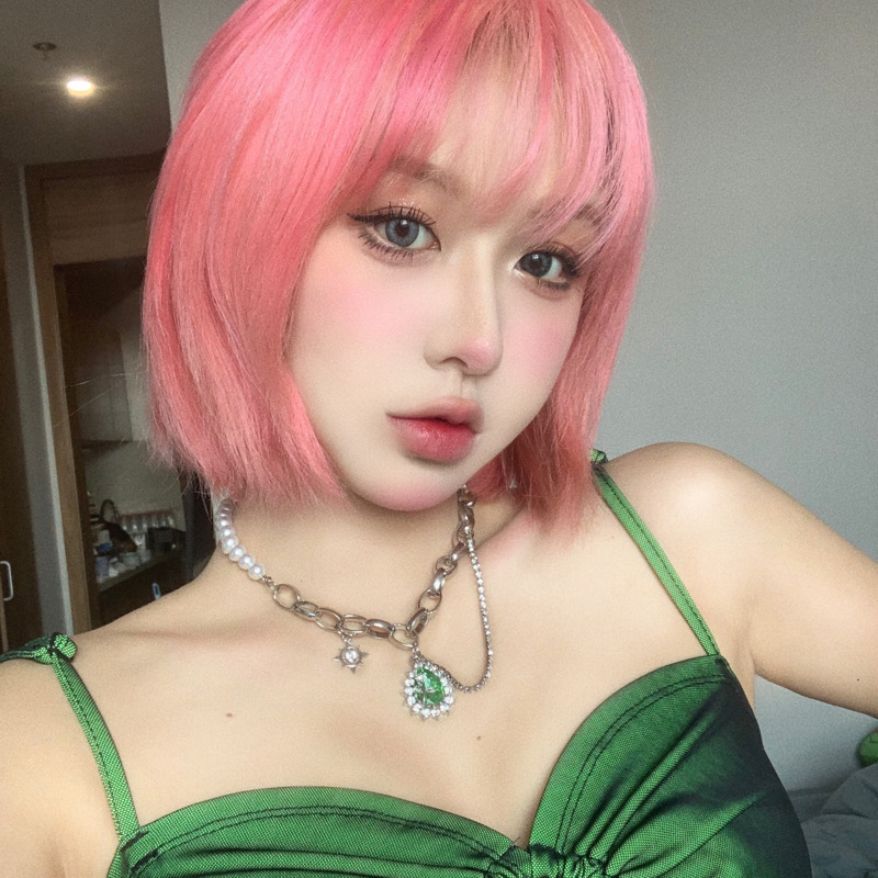 Kalung Mutiara Emerald Gaya Korea Untuk Aksesoris