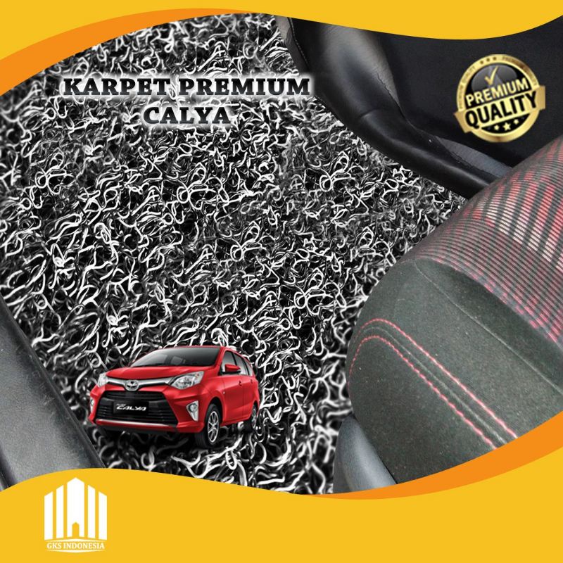 PRESTIGE - KARPET MOBIL - PREMIUM - TOYOTA - CALYA - SIGRA - FULL BAGASI - COIL MAT