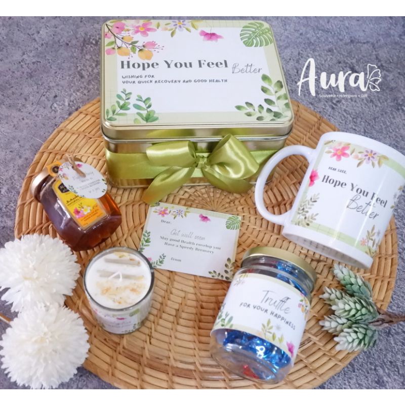 

HAMPERS GET WELL SOON FEEL BETTER/ SEMOGA LEKAS SEMBUH/ SEHAT HAMPERS