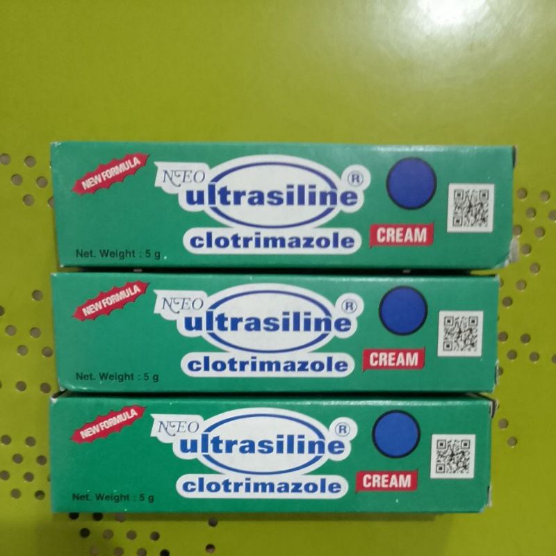 Ultrasiline® Cream 5g (Salep Gatal Hilangkan Jamur Kulit)