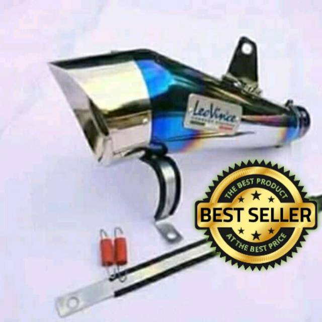 silincer LEOVINCE pelangi stainless