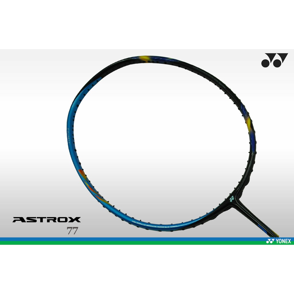 raket badminton yonex astrox 77 metallic blue original sp