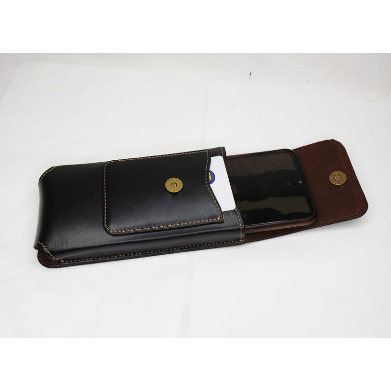 Dompet Pinggang Single Full Kulit Sapi Asli