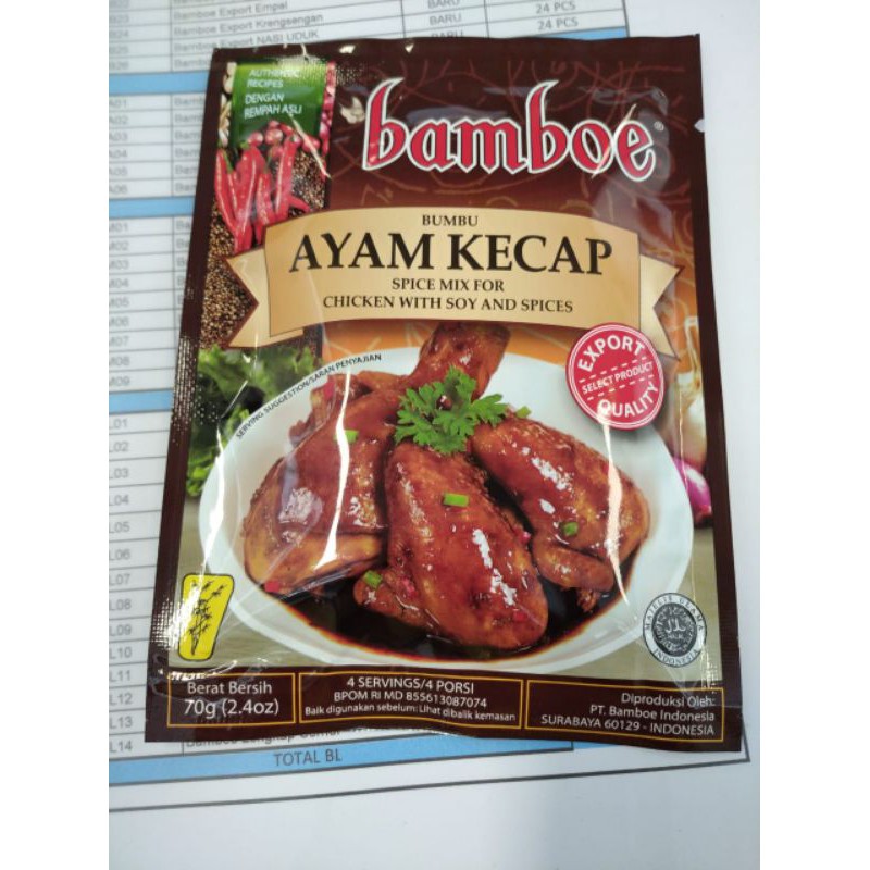 New Product Bumbu Bamboe Ayam Kecap