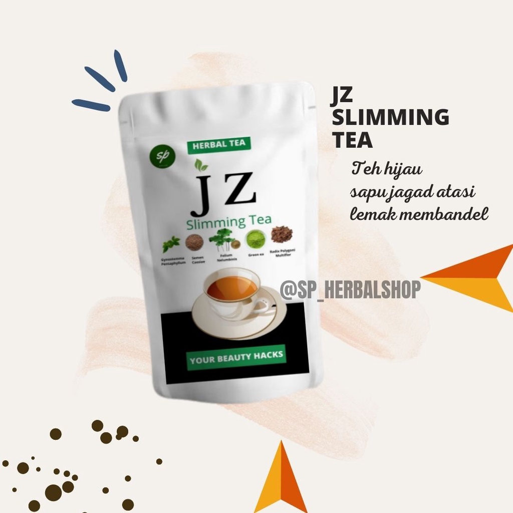 DIET SEHAT TEH HERBAL JZ SLIMMING TEA - Its Jc Sliming Tea / Teh Jz Sapu Lemak / Jc Slimming Tea / I