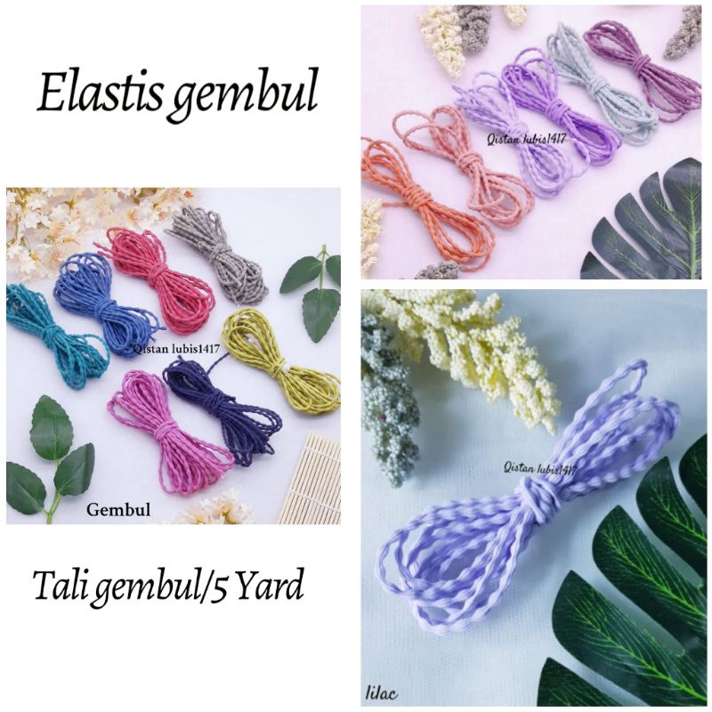 Tali elastis gembul/5 yard