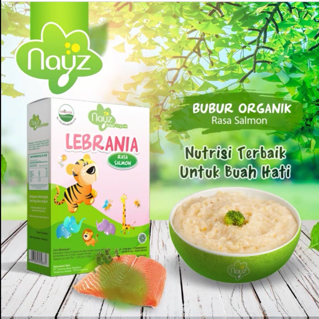 Makassar ! Bubur Bayi Tematik Organik Mpasi Nayz 275 gr