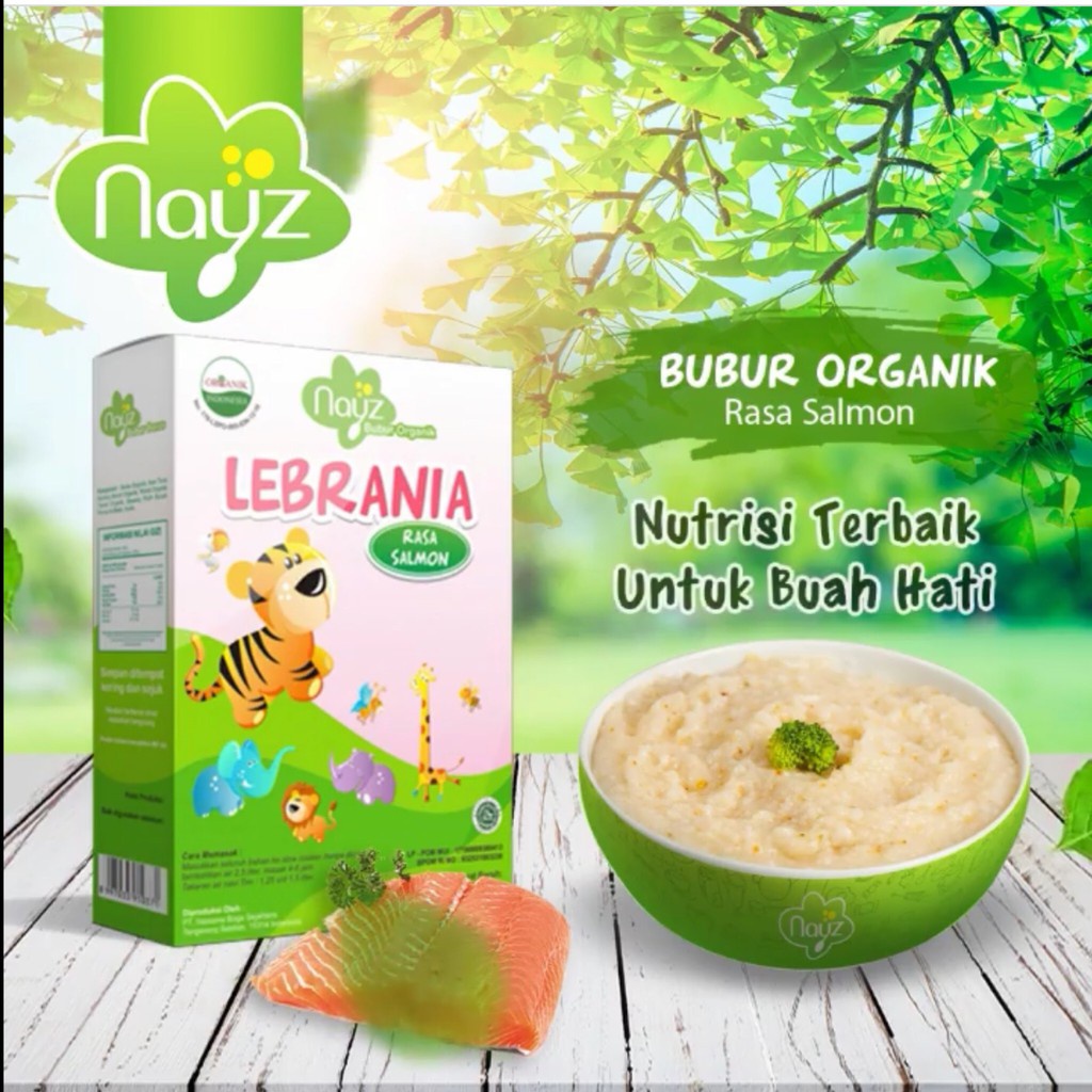 Makassar ! Bubur Bayi Tematik Organik Mpasi Nayz 275 gr