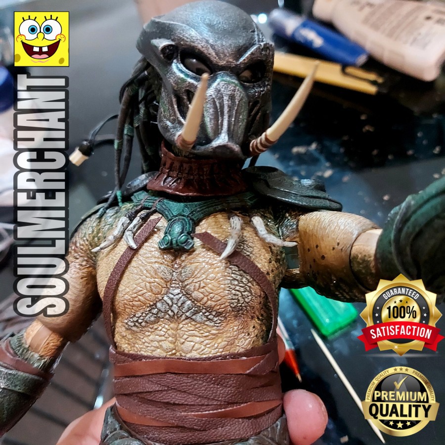 Repair Servis Kulit Hot Toys Predator Tracker Berserker Falcon
