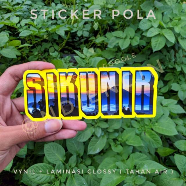 

Sticker Pola, Sikunir