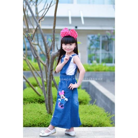 overall rok panjang anak Perempuan