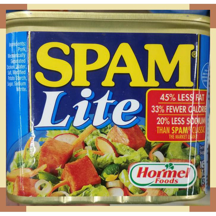 

Spam | lite | Hormel foods | 340 gram | long ex date
