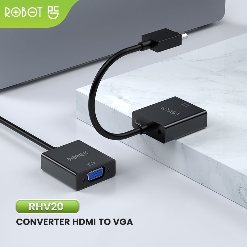 Robot RHV20 HDMI to VGA Adapter 1080P