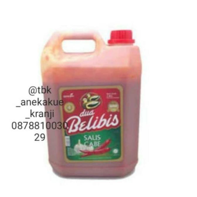 

Belibis/Sauce Sambal per dus/5kg×3 jerigen/khusus Gojek