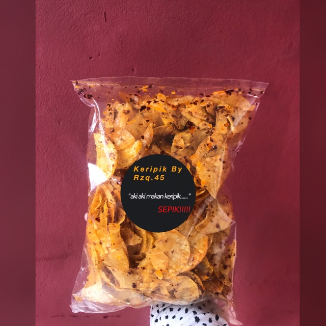 

keripik padang cabai merah