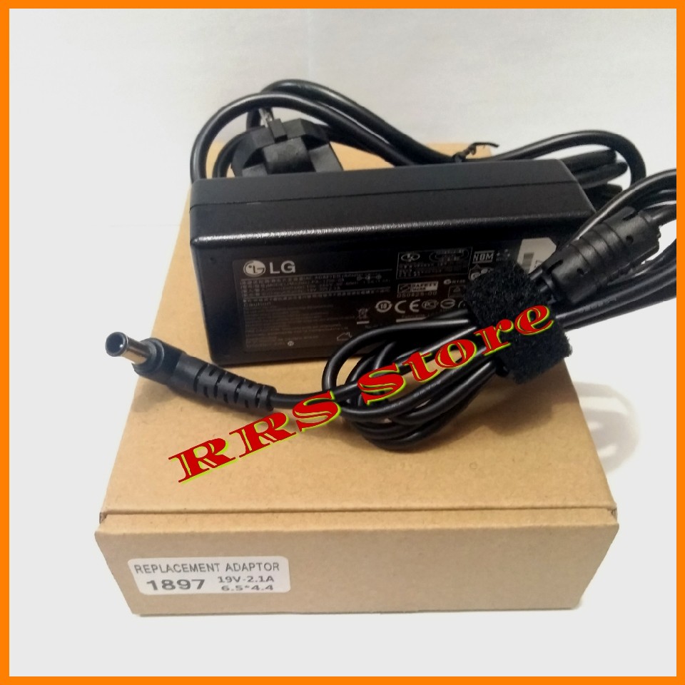 Adaptor charger LG LCD/LED Monitor LG 19V 2.1A LG 24MT44A LG 24MT48AF LG 32LF5+ Kabel Power KELISTRI