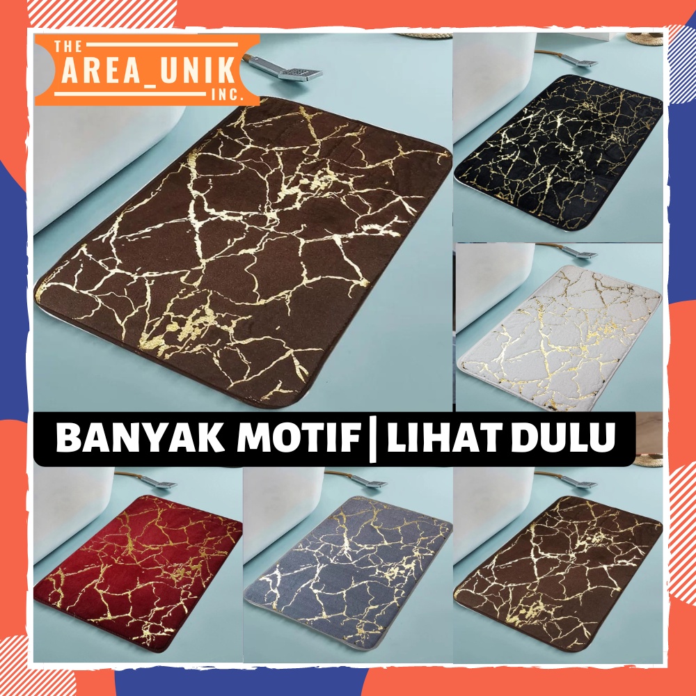 Keset Kaki Lantai Bulu Halus Tebal dan Lembut Karakter Motif Kamar Mandi Kamar Tidur Dapur Rumah Rua