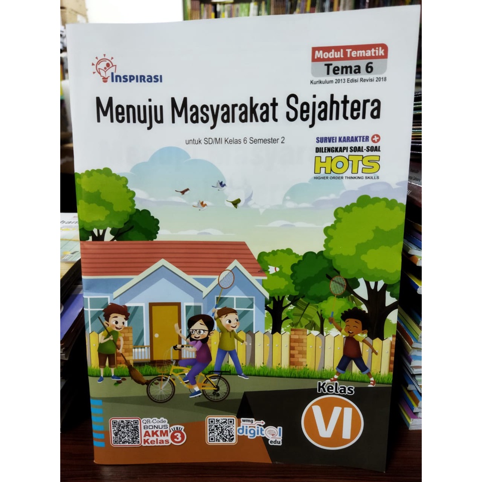 LKS Inspirasi Modul Tematik Kelas 6 SD Semester 2 - WMG-Tema 6