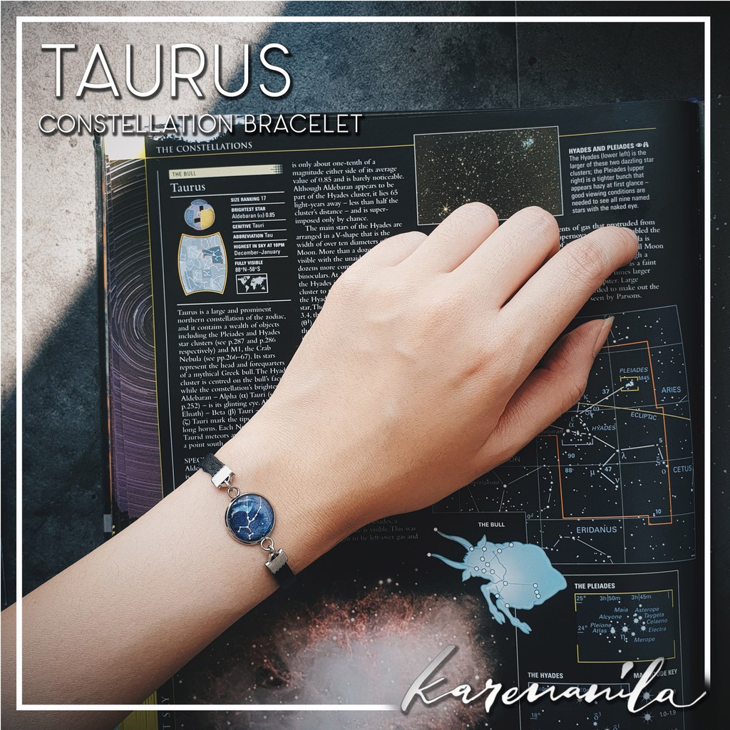 Gelang Zodiak : TAURUS | Zodiac Constellation Bracelet