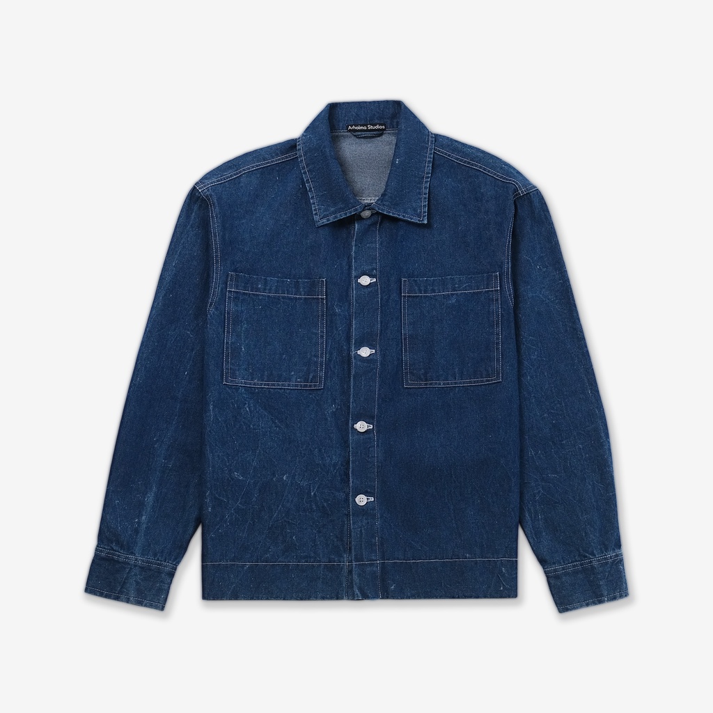 ARHOLMA STUDIOS - DENIM JACKET 'RELIANT' INDIGO BLUE