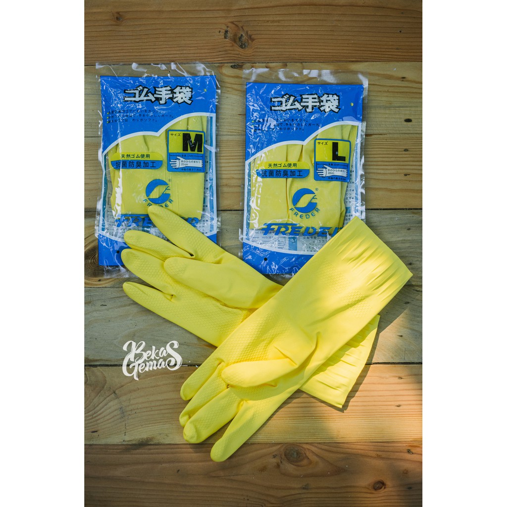 Sarung Tangan Karet Latex Anti Corona Virus Rubber Glove