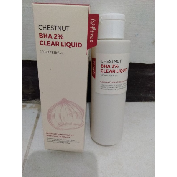 Preloved ISNTREE Chestnut BHA 2% Clear Liquid 100ml