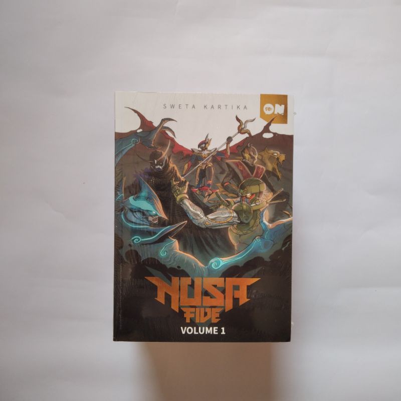 Komik Nusa Five volume 1, masih segel rapat dan rapi.