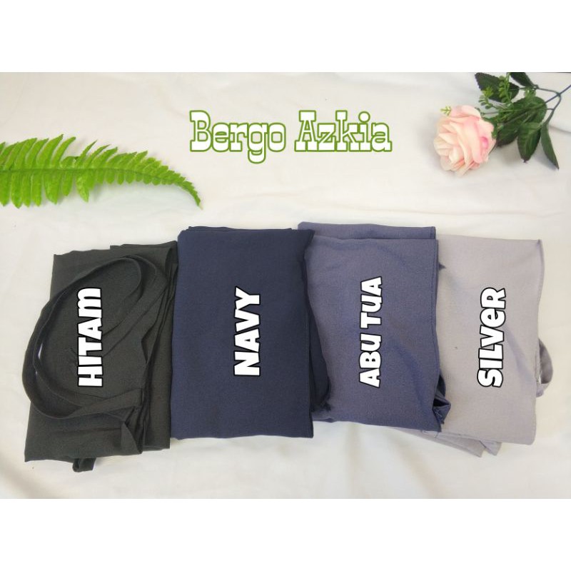 KHIMAR AZKIA SIMPLE TALI INSTAN/BERGO DIAMOND-6