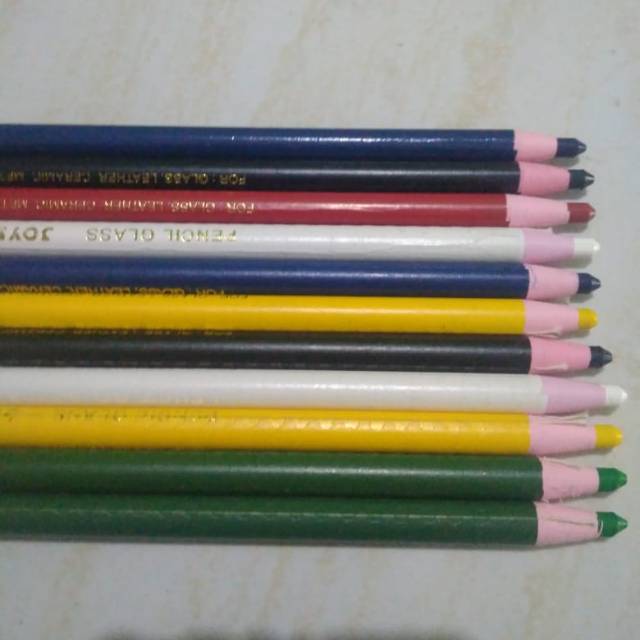  Pensil  jahit warna pensil  kaca  pensil  glass glass 