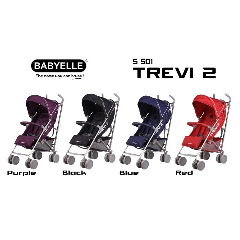 Baby elle Stroller trevi 2 - kereta bayi dorong S 501