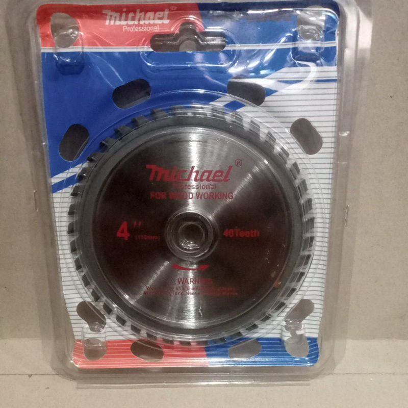 SAW BLADE mata sirkel 4x40T/mata potong kayu 4inch michael murah