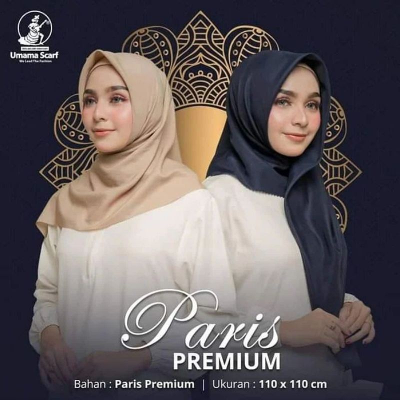 HIJAB SEGI EMPAT UMAMA PARIS PREMIUM
