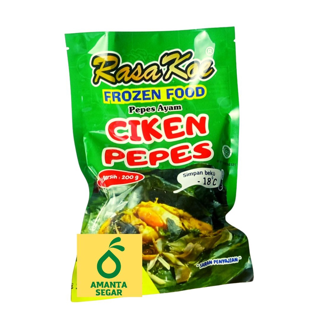 

Amanta Segar Bogor | RasaKoe Masakan Ayam Pepes Instan Praktis Kualitas Premium 200gr Frozen Food Enak Empuk