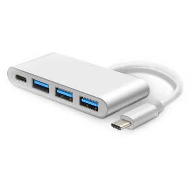 USB Hub Type C Super Speed 3 Port USB3.0 dan 1 Port USB Type C