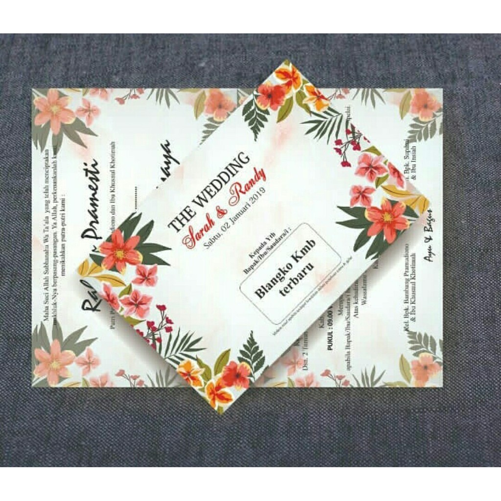 BLANGKO UNDANGAN KMB 32 (FREE FILE SETTING COREL SETELAH ORDER KATALOG)