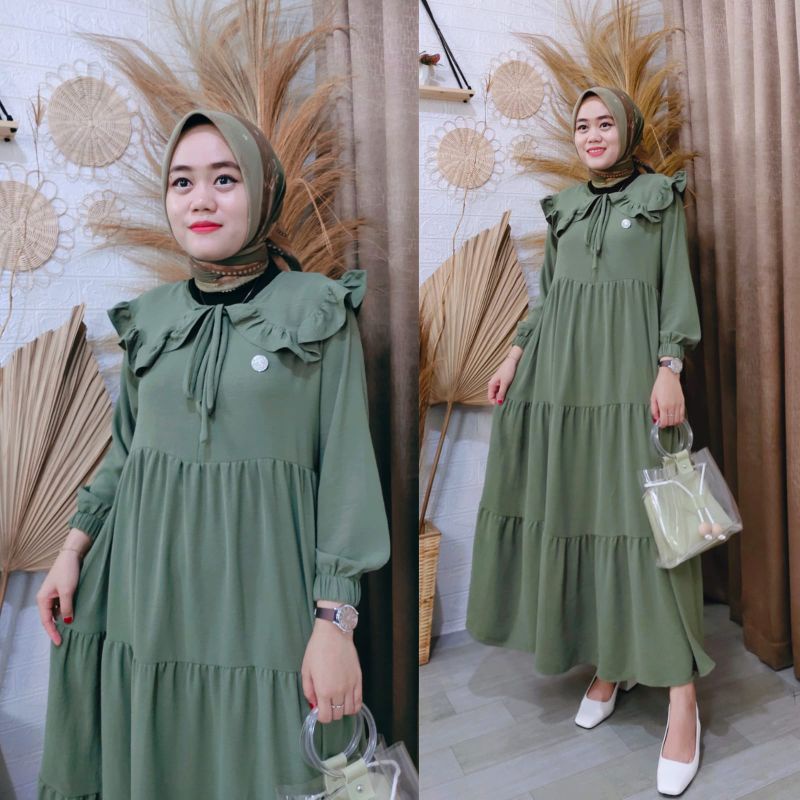 midi dres / midi dres terbaru
