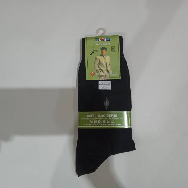 Biofootsil kaos kaki pria anti bakteria sopan