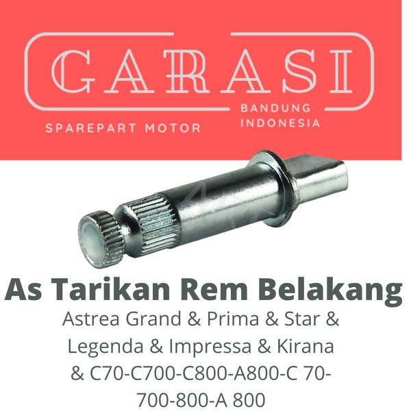 As Paha-Tarikan Rem Tutup Panel-Tromol Belakang Astrea Grand Prima Star Legenda Impressa Kirana C70-