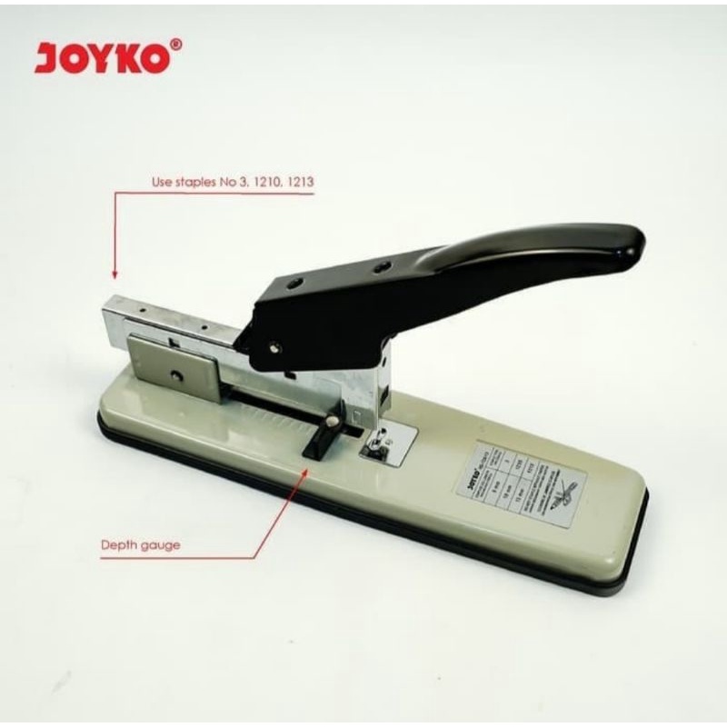 JOYKO HD 12A/13 ORIGINAL - Heavy Duty Stapler Hekter Jilid Buku HD-12A/13 Staples