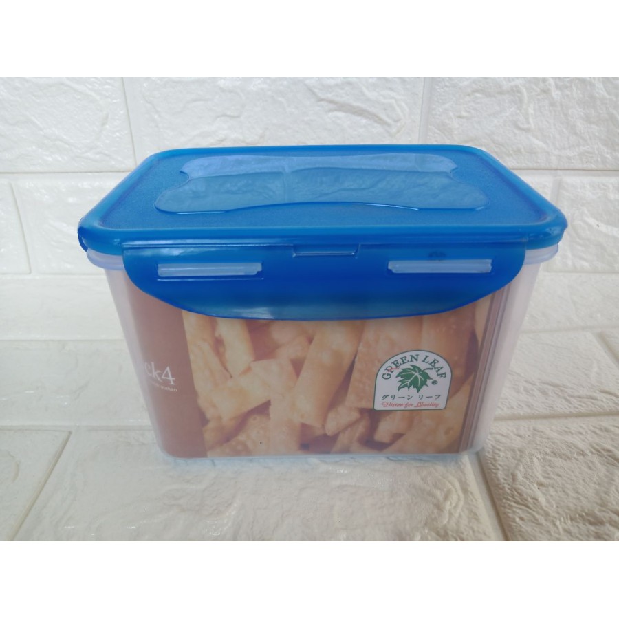 Kotak Plastik GREEN LEAF Lock4 GreenLeaf Sealware Container Kulkas Rapih Kotak Ungu Wadah Plastik